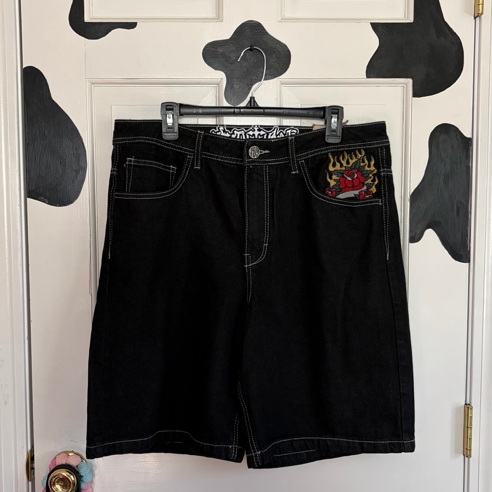 Women’s Ninth Hall Idle Jort Washed Black